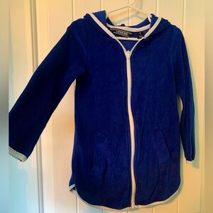Lands End - Childrens zip up swim cover-up-Size Small (4)